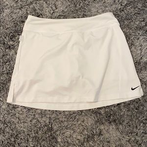 Small white nike tennis skirt